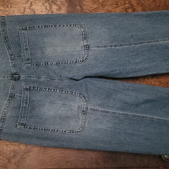 Fashion Nova Blue Flare & Wide Leg Jeans - Picture 3 of 9